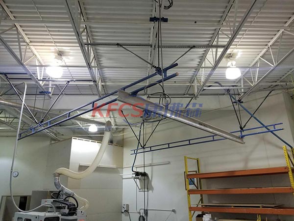 Precautions when using light KBK cranes