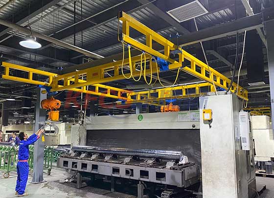 KBK telescopic beam crane