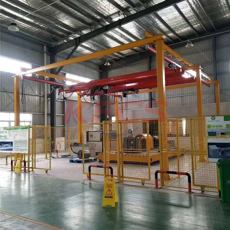 Double-girder suspension cranes