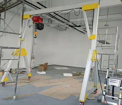 aluminum portable gantry crane