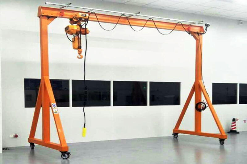 Portable Gantry Cranes for Adjustable Height