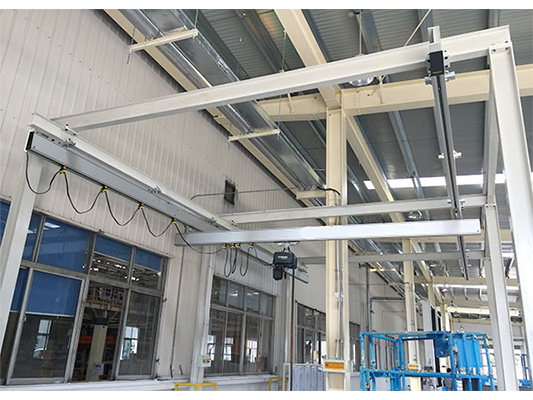 Advantages and Characteristics of Aluminum Alloy Rail Light Crane