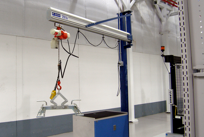 Aluminum Alloy Light Crane For Cleanroom