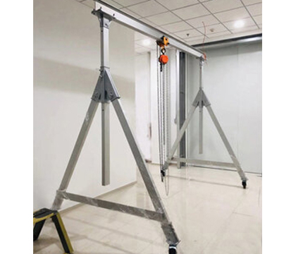 Cleanroom Portable Gantry Crane for Controlled Environments