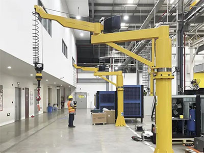 Lightweight intelligent jib cranes