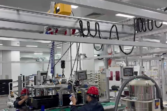 KBK double girder workstation crane